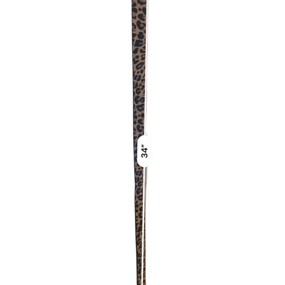 NWOT: Urban Outfitters Leopard Print Belt - Black and Tan - Picture 15 of 15